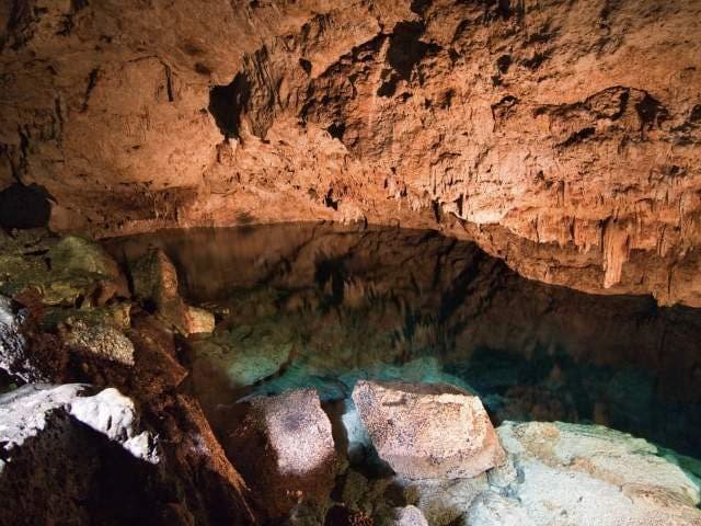 Cueva del Chicho La Cueva del Chicho es una de las cuevas subterráneas más destacadas del país. Enclavada dentro del Parque Nacional Cotubanamá, sus aguas cristalinas de color aguamarina atraen a muchos visitantes. También contiene numerosos petroglifos que comprueban la presencia de los taínos en este lugar. Podrás sumergirte en sus aguas dulces y azules que asemejan un lago, o si eres buzo certificado en cuevas, podrás aventurarte más adentro con tours de buceo que se reservan con operadores autorizados en Bayahíbe o La Romana. Cueva del Chicho La Cueva del Chicho es una de las cuevas subterráneas más destacadas del país. Enclavada dentro del Parque Nacional Cotubanamá, sus aguas cristalinas de color aguamarina atraen a muchos visitantes. También contiene numerosos petroglifos que comprueban la presencia de los taínos en este lugar. Podrás sumergirte en sus aguas dulces y azules que asemejan un lago, o si eres buzo certificado en cuevas, podrás aventurarte más adentro con tours de buceo que se reservan con operadores autorizados en Bayahíbe o La Romana.