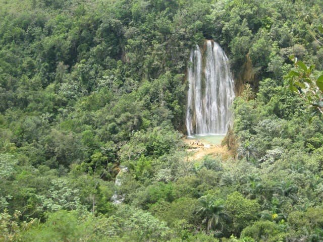 Salto El Limón El Limón ofrece un recorrido aventurero a través de su paisaje selvático, antes de llegar a la cascada de El Limón que cae desde la parte alta de la Sierra de Samaná, a una altura de 40 metros (130 pies). El trayecto para llegar allí, de 2,5 km (1,5 millas), puede hacerse a pie si la persona está en buena forma física, o puede hacerse a caballo. La recompensa: un refrescante chapuzón en el agua fresca bajo una cascada majestuosa. Salto El Limón El Limón ofrece un recorrido aventurero a través de su paisaje selvático, antes de llegar a la cascada de El Limón que cae desde la parte alta de la Sierra de Samaná, a una altura de 40 metros (130 pies). El trayecto para llegar allí, de 2,5 km (1,5 millas), puede hacerse a pie si la persona está en buena forma física, o puede hacerse a caballo. La recompensa: un refrescante chapuzón en el agua fresca bajo una cascada majestuosa.